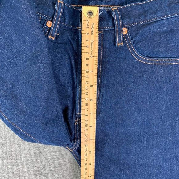 Levis 501 Made & Crafted Jeans Men 32x32 Selvedge Blue Denim Button Fly - Picture 9 of 13